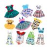 SOTOGO 10 juegos de ropa de muñeca American Wellie_2