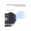 SOONSUN Carcasa impermeable para GoPro Hero 8 Negro doble_4
