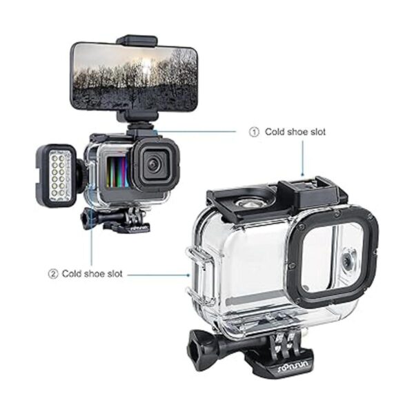 SOONSUN Funda impermeable para GoPro Hero 11 10 9_2