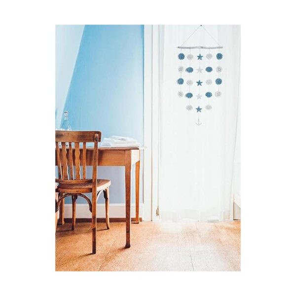 SOMTO Decoración para colgar en la pared de conchas de_2