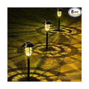 SOLPEX Paquete de 8 luces solares para exteriores luces_1