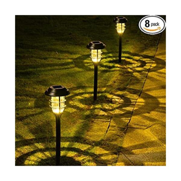 SOLPEX Paquete de 8 luces solares para exteriores luces_1