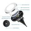SOLPEX Paquete de 12 luces solares de tierra 8 luces LED_2