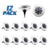 SOLPEX Paquete de 12 luces solares de tierra 8 luces LED_3