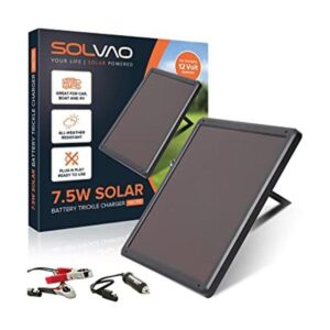 SOLVAO Cargador solar de 7.5 W y mantenedor de batería_1