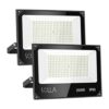 SOLLA Paquete de 2 luces de inundación LED de 200 W_1