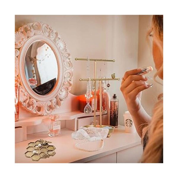 SOFFEE DESIGN Estante organizador de mesa para joyas