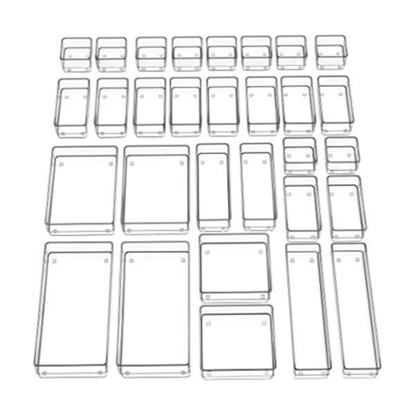 SMARTAKE Organizador de cajones de 30 piezas con_1