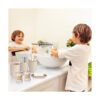 SLDIYWOW Juego de 8 accesorios de baño beige juego de_5