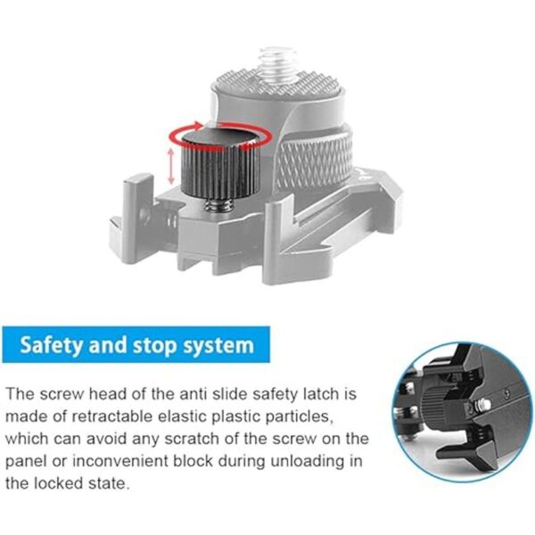 SKYJFFJ gopro Soporte giratorio 360 1420 para GoPro Hero_3