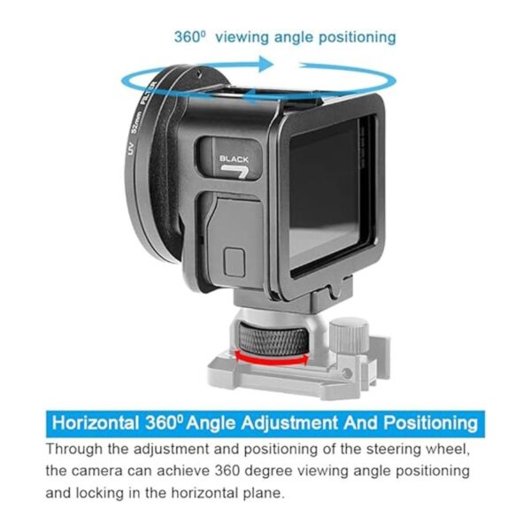 SKYJFFJ gopro Soporte giratorio 360 1420 para GoPro Hero_2