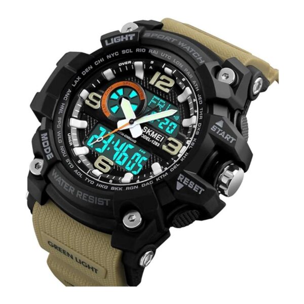 SKMEI Mens Digital Sports Watch 50M Waterproof Military_2