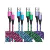 SIXSIM Cable USB tipo C cable USB C trenzado de nailon_1