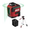 SKIL 100 pies LL9322G01 Nivel láser de línea cruzada_1
