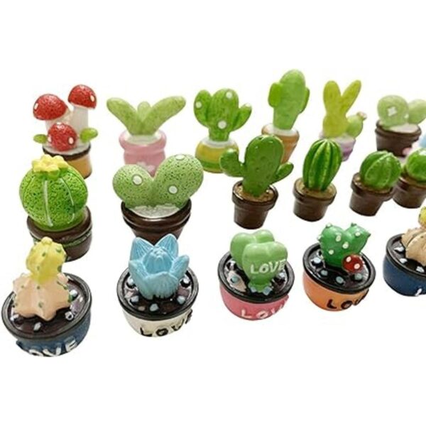 SIX VANKA Plantas en maceta en miniatura decoración de