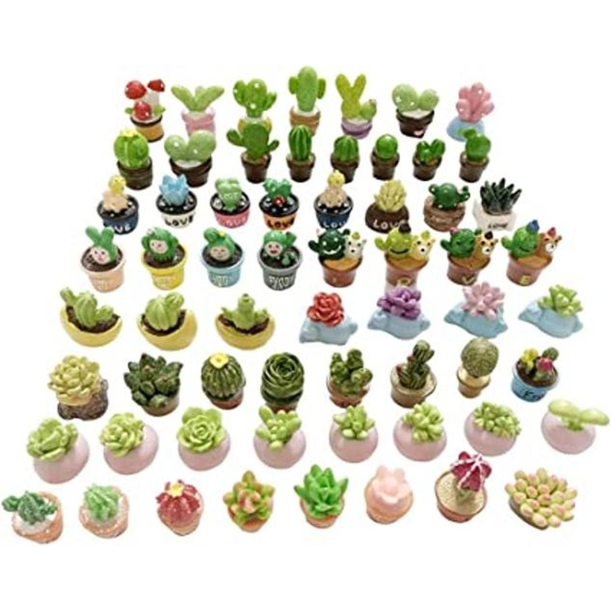 SIX VANKA Plantas en maceta en miniatura decoración de