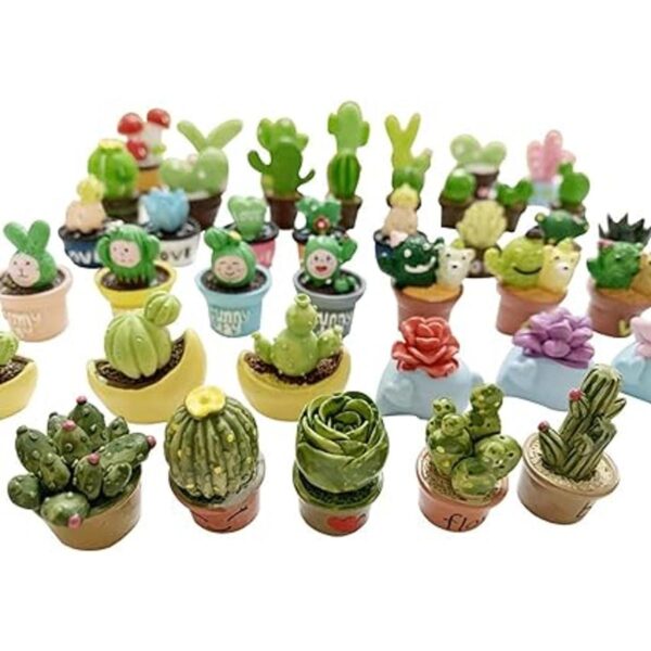 SIX VANKA Plantas en maceta en miniatura decoración de