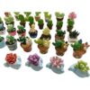SIX VANKA Plantas en maceta en miniatura decoración de