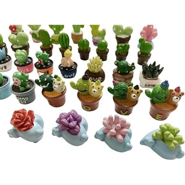SIX VANKA Plantas en maceta en miniatura decoración de