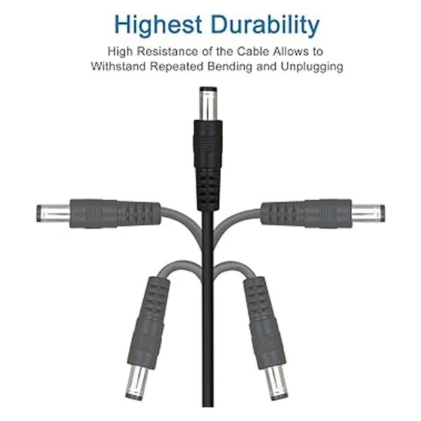 SIOCEN Paquete de 2Cable de extensión de CC de 6 pies de_2