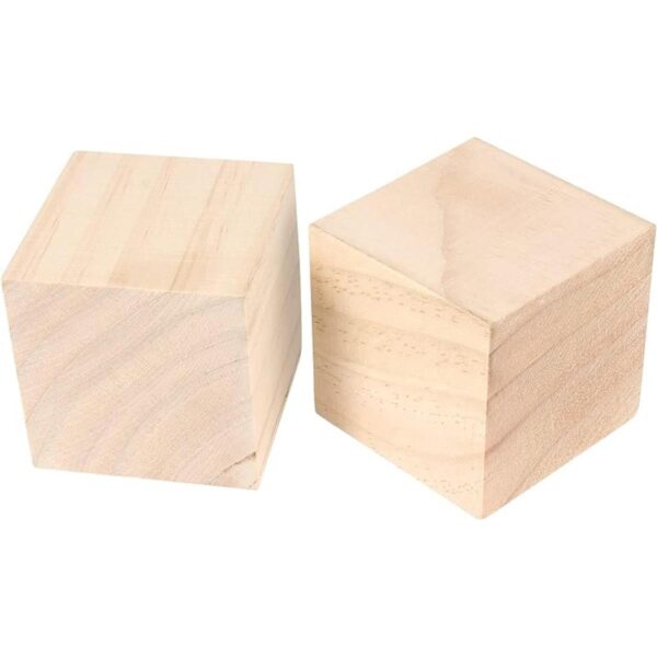 SINJEUN Paquete de 8 cubos de madera de 2.75 pulgadas_4