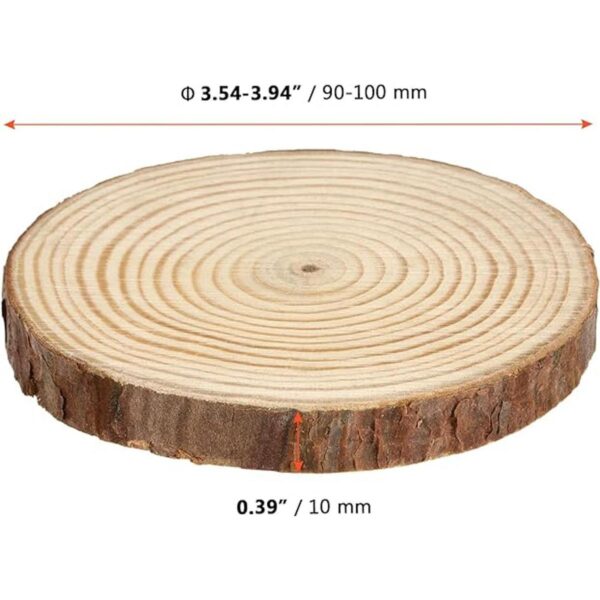 SINJEUN 80 rebanadas de madera de 3.5 a 4 pulgadas_2