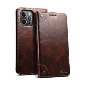 SINIANL Funda de piel compatible con iPhone 13 Pro funda_1