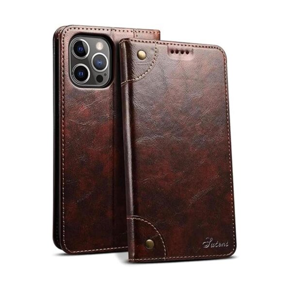 SINIANL Funda de piel compatible con iPhone 13 Pro Max_1