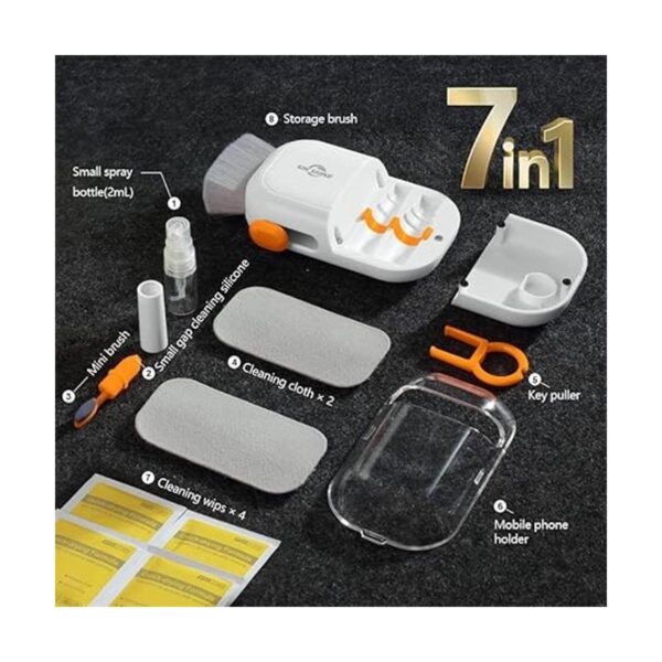 SIN SHINE Kit de limpiador de electrónica 7 en 1 juego de_4