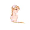 SINCERE PARTY Peluca de princesa para niñas peluca rubia_5