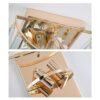 SILJOY Lámpara de pared de lujo moderna de cristal para la_5