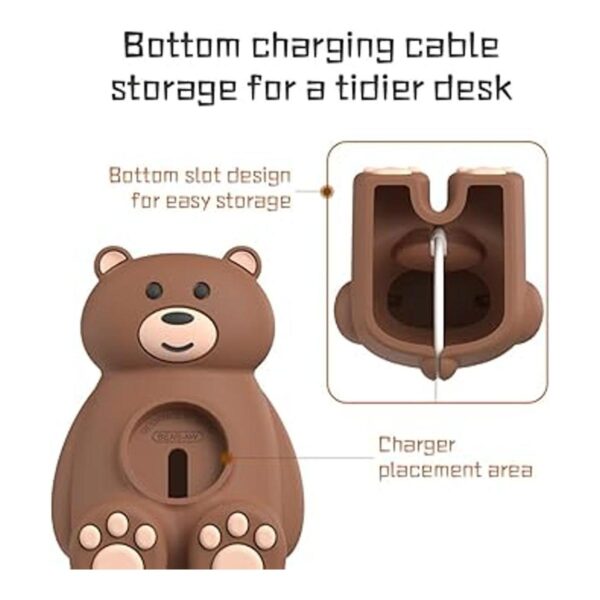 SIKAI Bonito soporte de cargador compatible con Apple_2