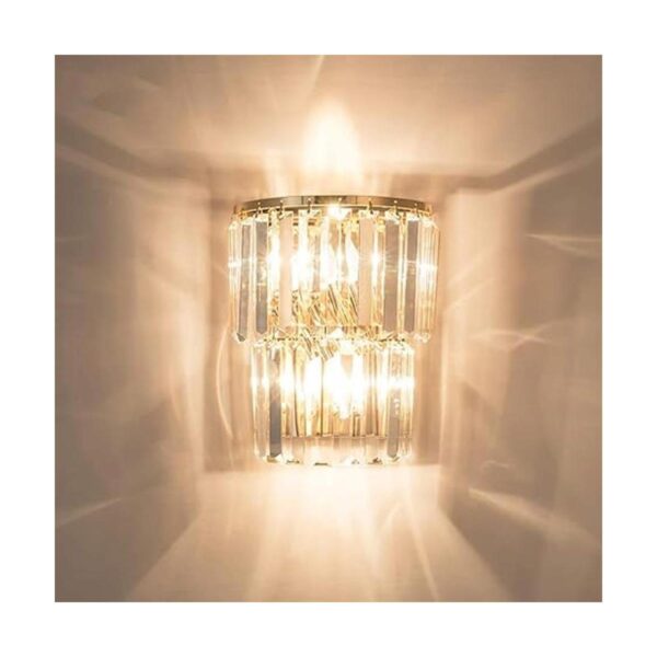 SILJOY Lámpara de pared de lujo moderna de cristal para la_3
