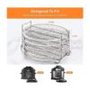 SICHEER Accesorios de soporte de acero inoxidable para