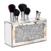SHYFOY Organizador de brochas de maquillaje con espejo 3_6