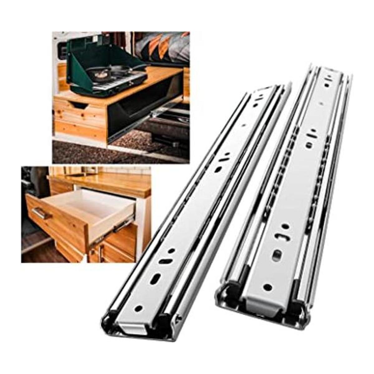 SHUHANG Diapositivas de cajón resistentes de extensión