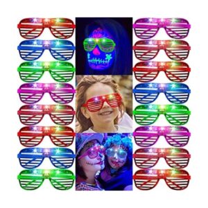 SHQDD Paquete de 40 gafas iluminadas 5 lentes LED de_1