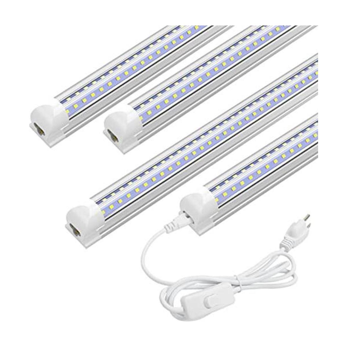SHOPLED Luz LED de tienda de 2 pies 18 W 6000 K 2340