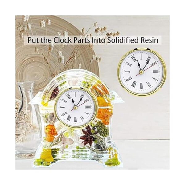 SHOSKY 6 piezas de reloj para molde de resina de reloj