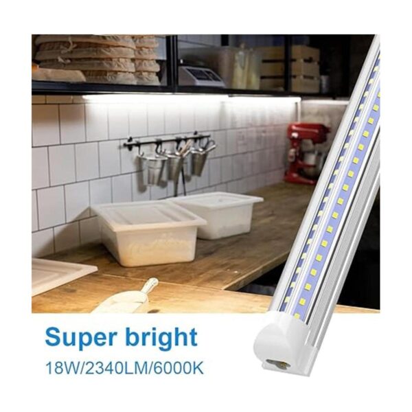 SHOPLED Luz LED de tienda de 2 pies 18 W 6000 K 2340_2