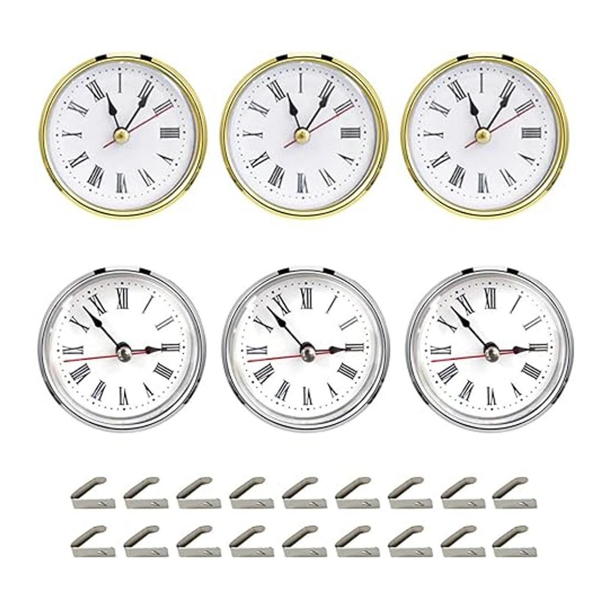 SHOSKY 6 piezas de reloj para molde de resina de reloj