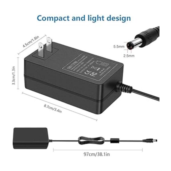 SHNITPWR Adaptador de fuente de alimentación de 24 V 2 A_2