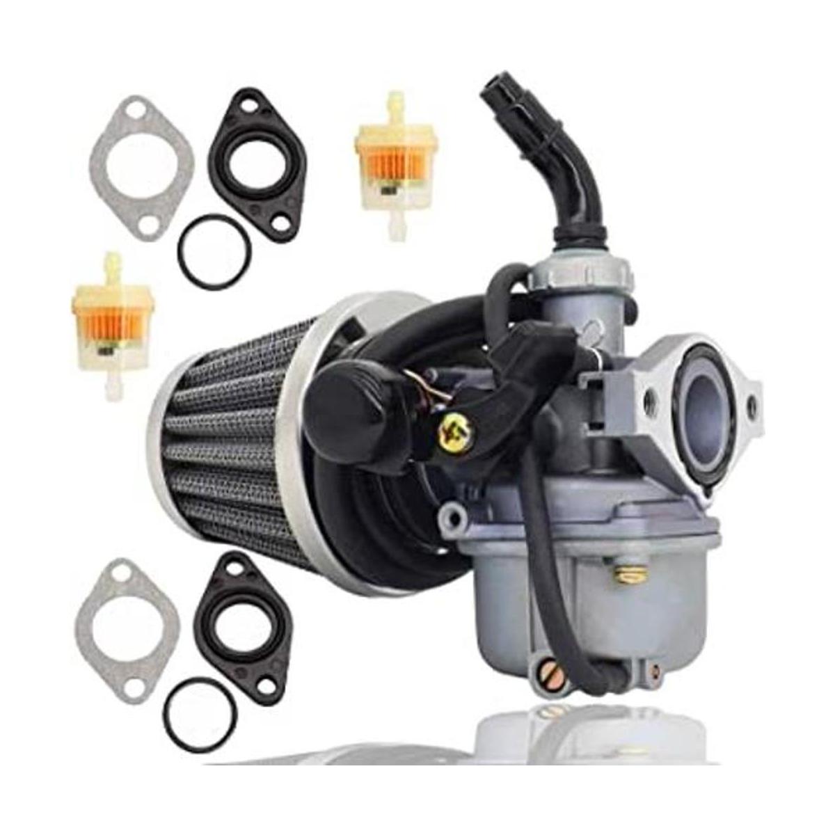SHIQING Carburador ATV PZ19 y filtro de aire de 1.378 in