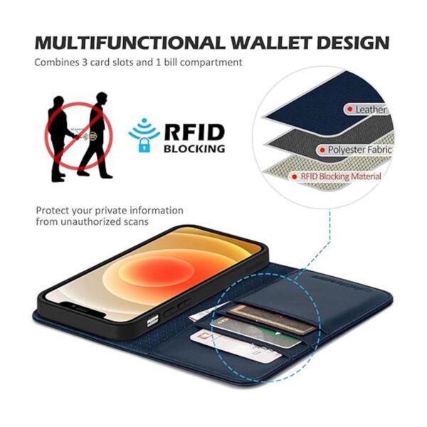 SHIELDON Funda para iPhone 13 de 6.1 pulgadas funda de_3