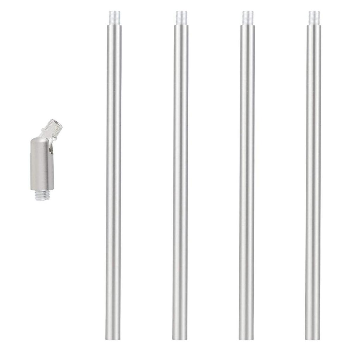 SHENGQINGTOP Kit de 5 varillas de extensión roscadas con