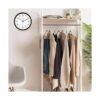 SHARP Reloj de pared Negro silencioso sin tictac