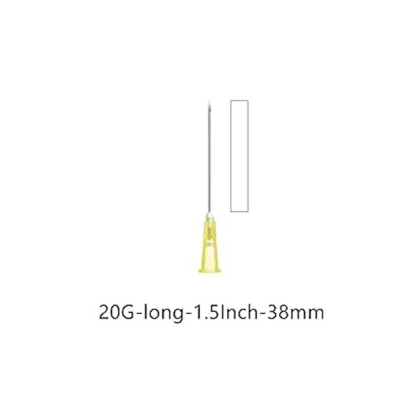 SHAOTONG Accesorios Luer Lock 100 piezas 20Glargo 1.5_2
