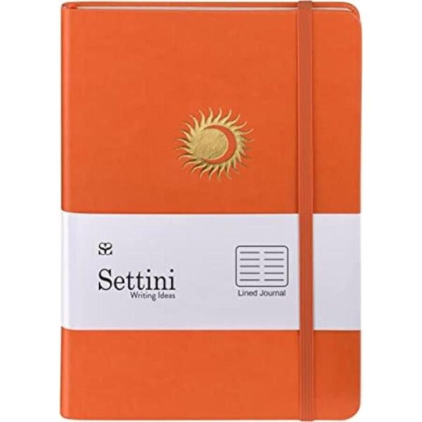 SETTINI Cuaderno de tapa dura piel sintética cierre_1