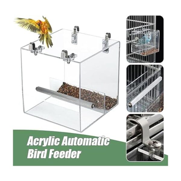SETCO Comedero automático para pájaros sin ensuciar_2