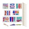 SENHAI 8 pinzas de pelo multiestilo para bricolaje moldes_1